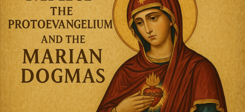 AI-generated featured image for: Mary, the Protoevangelium, and the Marian Dogmas